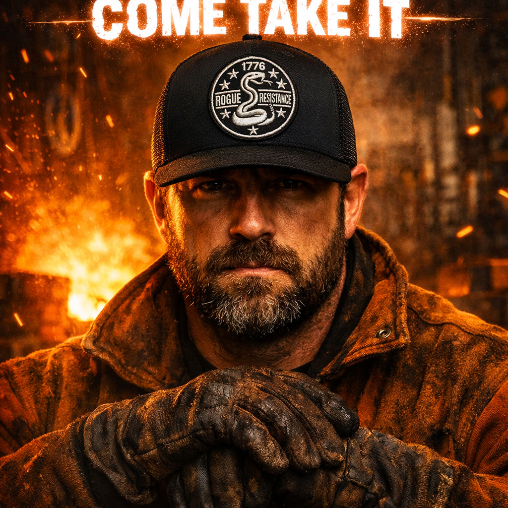 Snake 112 Trucker Snapback Hat — Don't Tread on Me