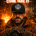 Snake 112 Trucker Snapback Hat — Don't Tread on Me