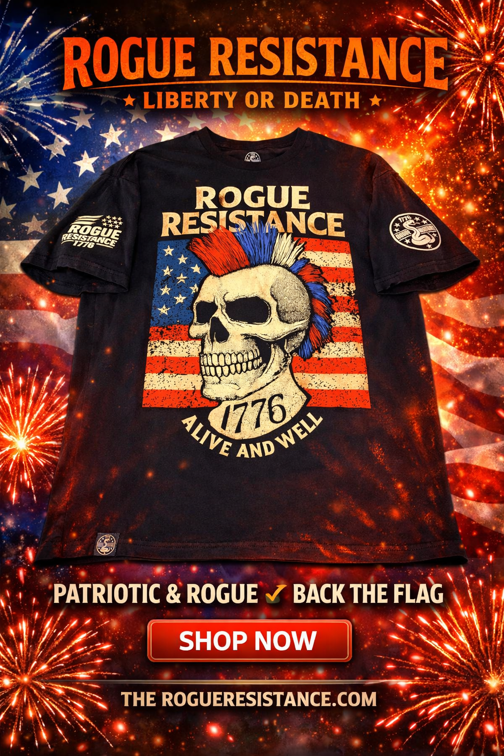 Freedom Punk Tee
