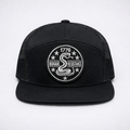 Snake 7 Panel Snapback Hat — Don't Tread on Me