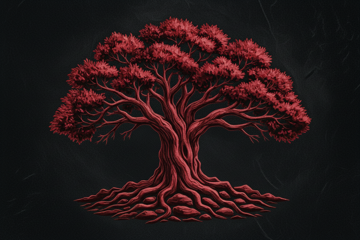 Tree of Liberty - 3D Crimson